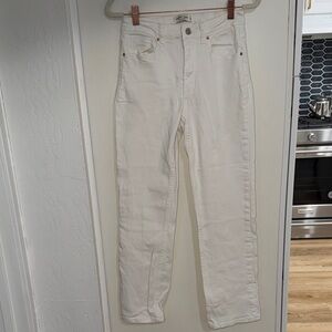 Hammer Los Angeles White Straight Jeans with Stretch | 5